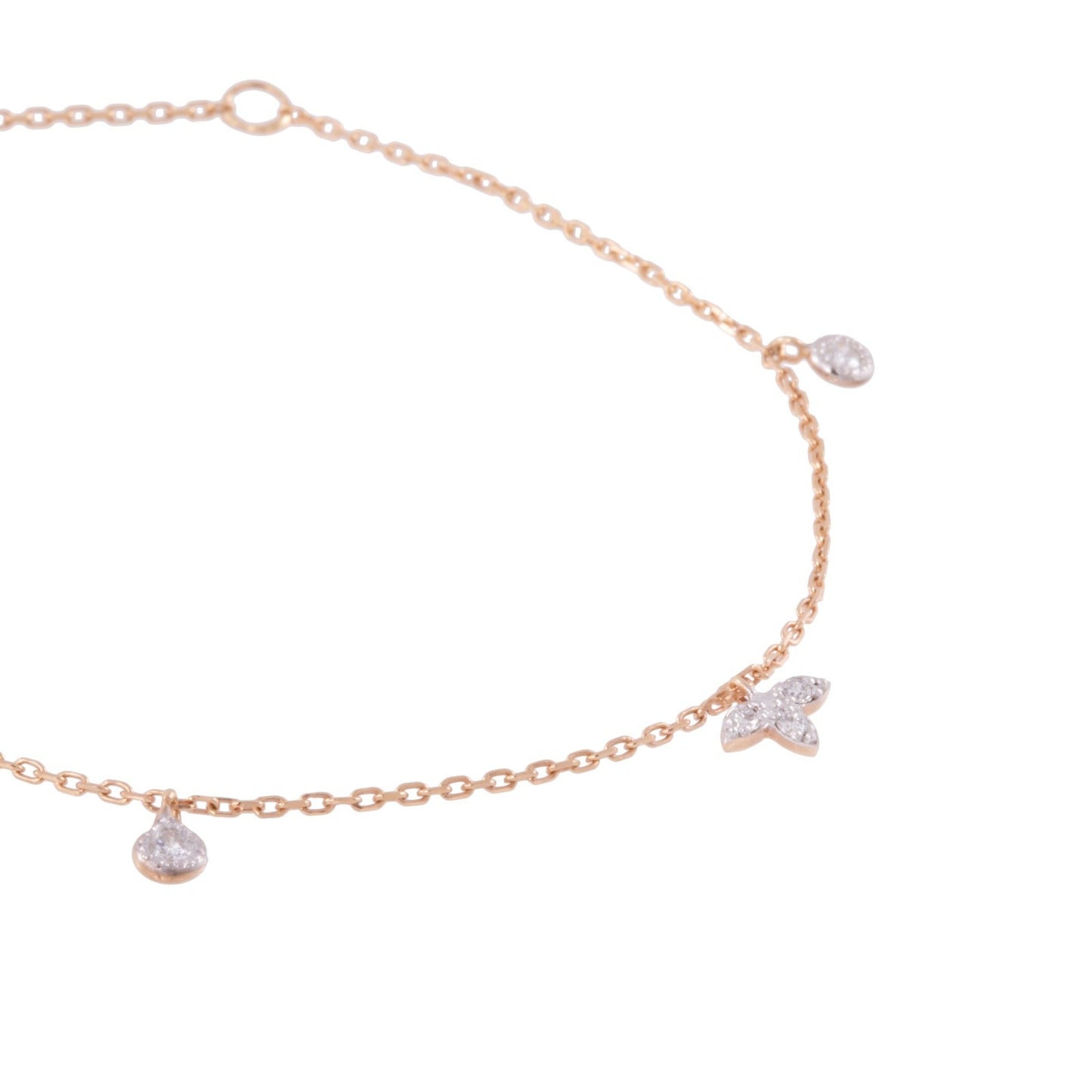 HALF FLOWER BRACELET