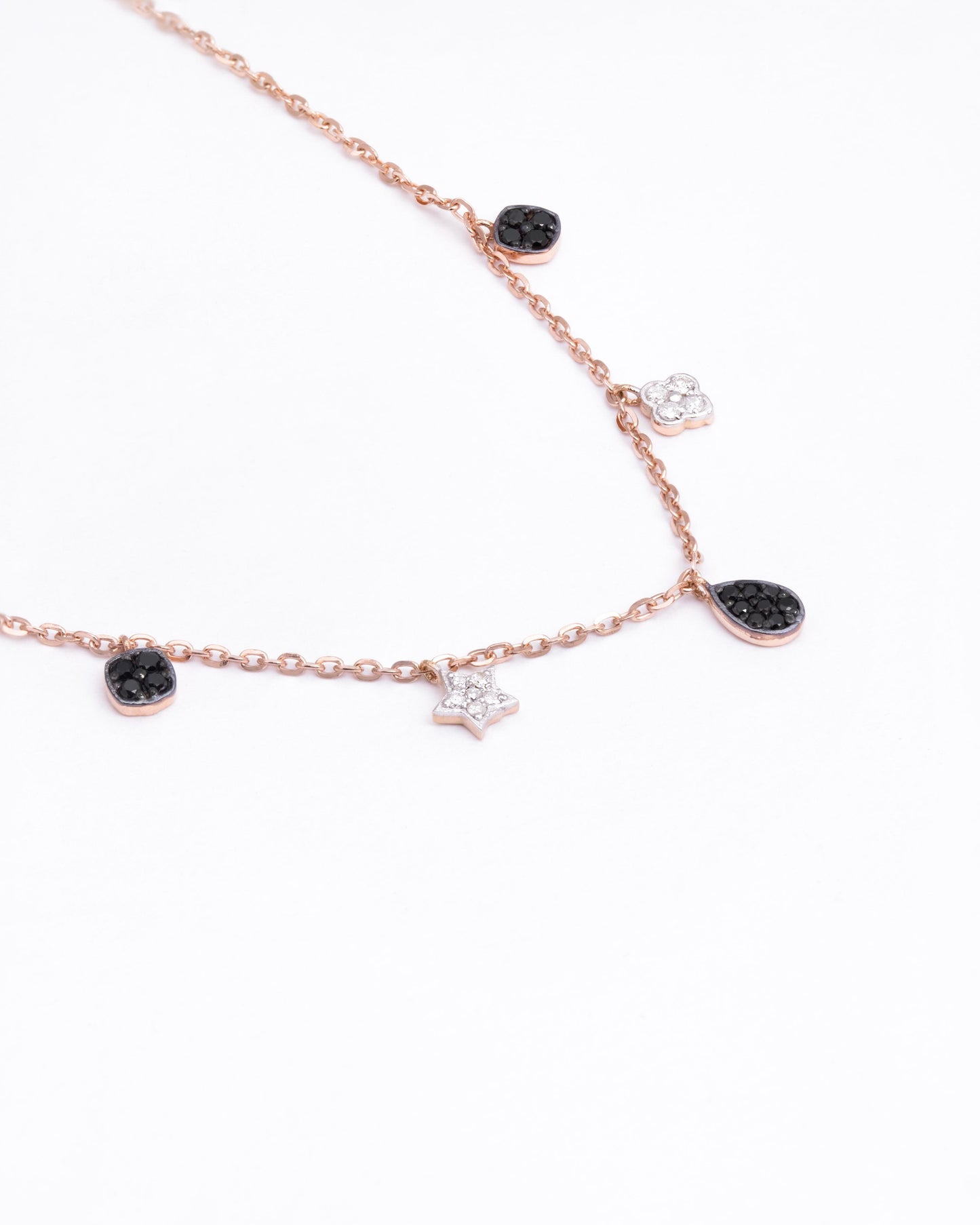 MULTI CHARMS NECKLACE