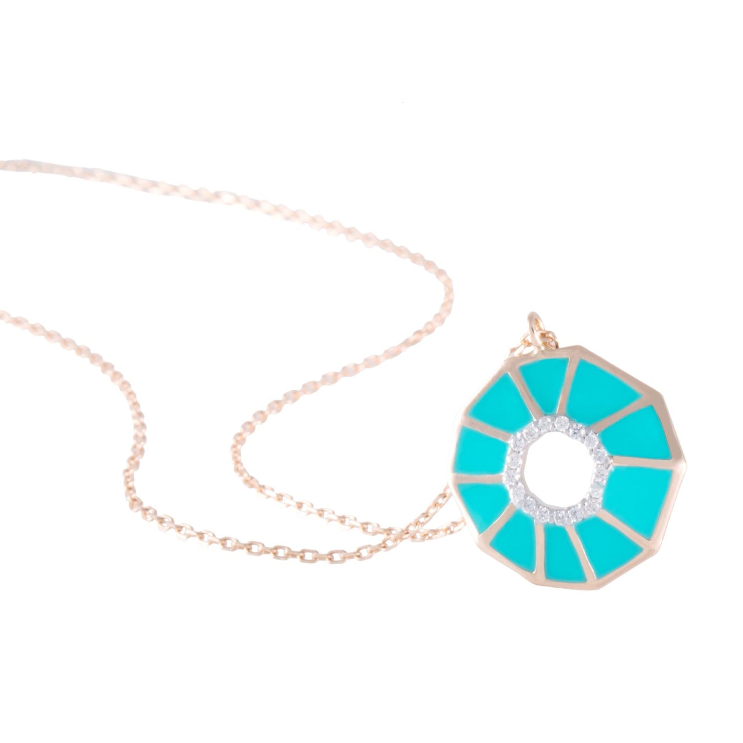 THE REFLECTION BLUE TURQUOISE NECKLACE
