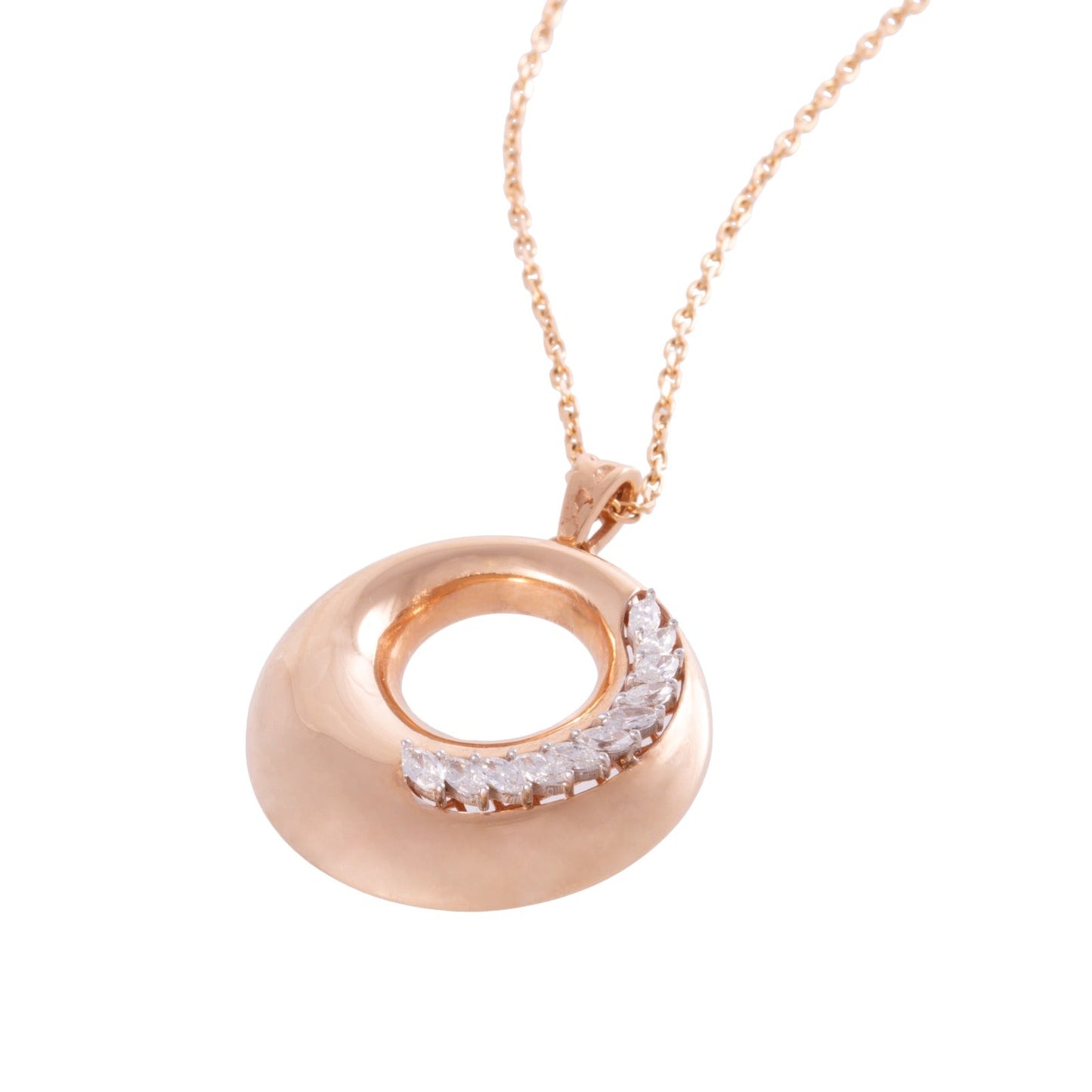 MARQUISE ROUND NECKLACE