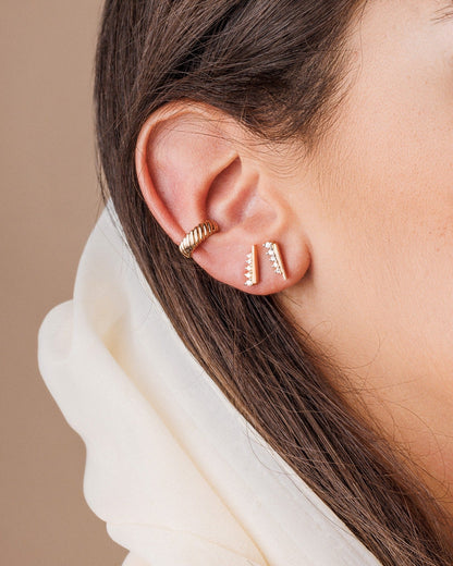 GOLD TRESSE EARCUFF