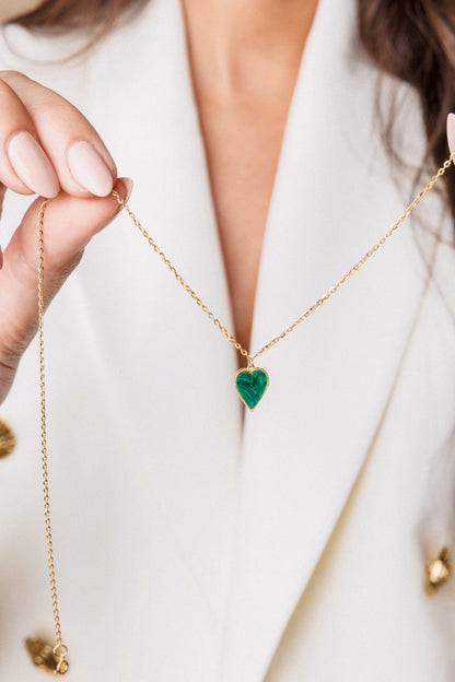 THE MALACHITE HEART