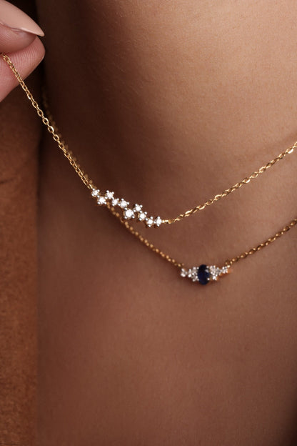 DEGRADE DIAMONDS NECKLACE