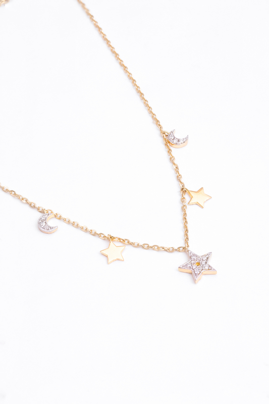 STARS AND MOON CHARMS