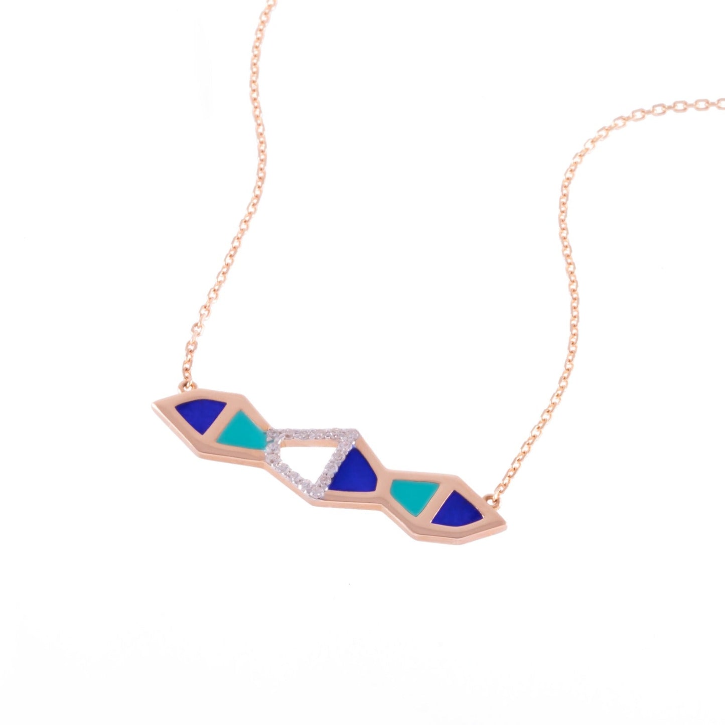 THE REFLECTION MULTICOLORED NECKLACE