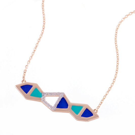 THE REFLECTION MULTICOLORED NECKLACE