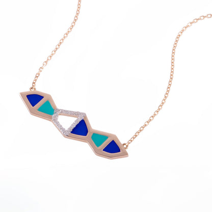 THE REFLECTION MULTICOLORED NECKLACE