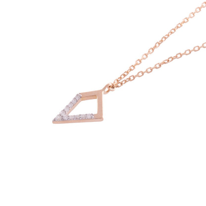 THE REFLECTION SINGLE DIAMONDS NECKLACE