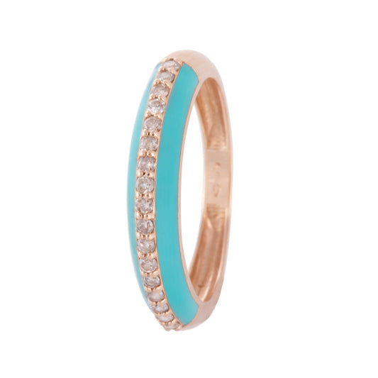 TURQUOISE CHAMPAGNE RING