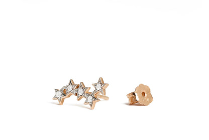 SINGLE STARS EARRING