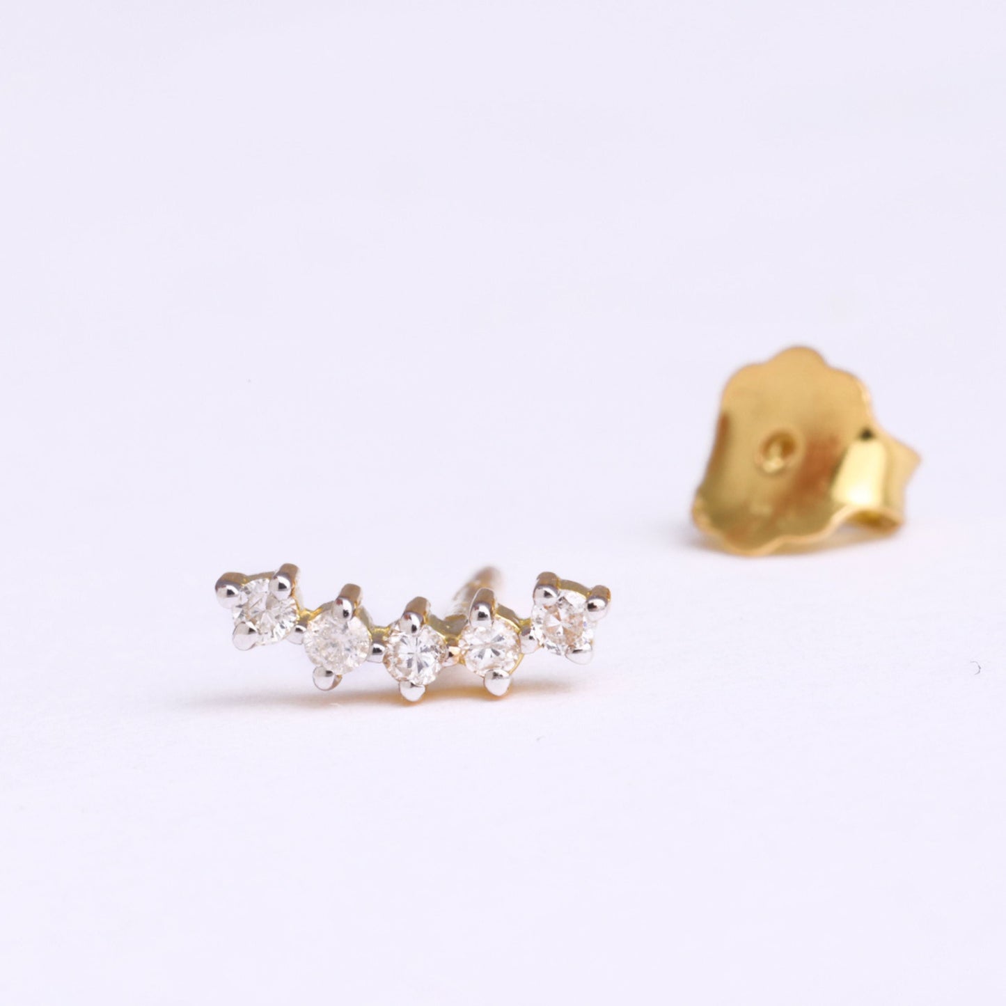 THE MINI DEGRADE SINGLE EARRING